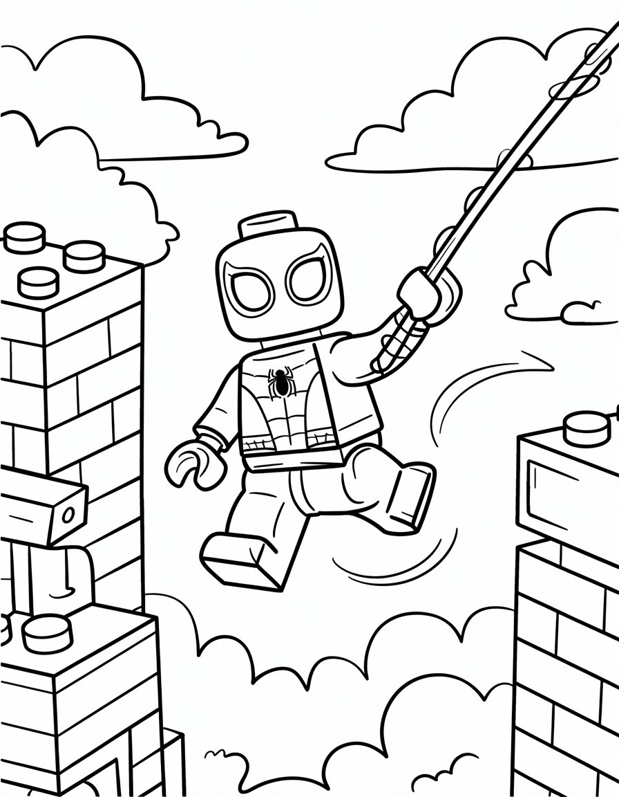 LEGO Spider-Man Swinging